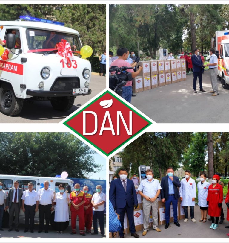 COVID-19: Медицинский автотранспорт – в помощь регионам от компании «Дан Агро Продукты»!